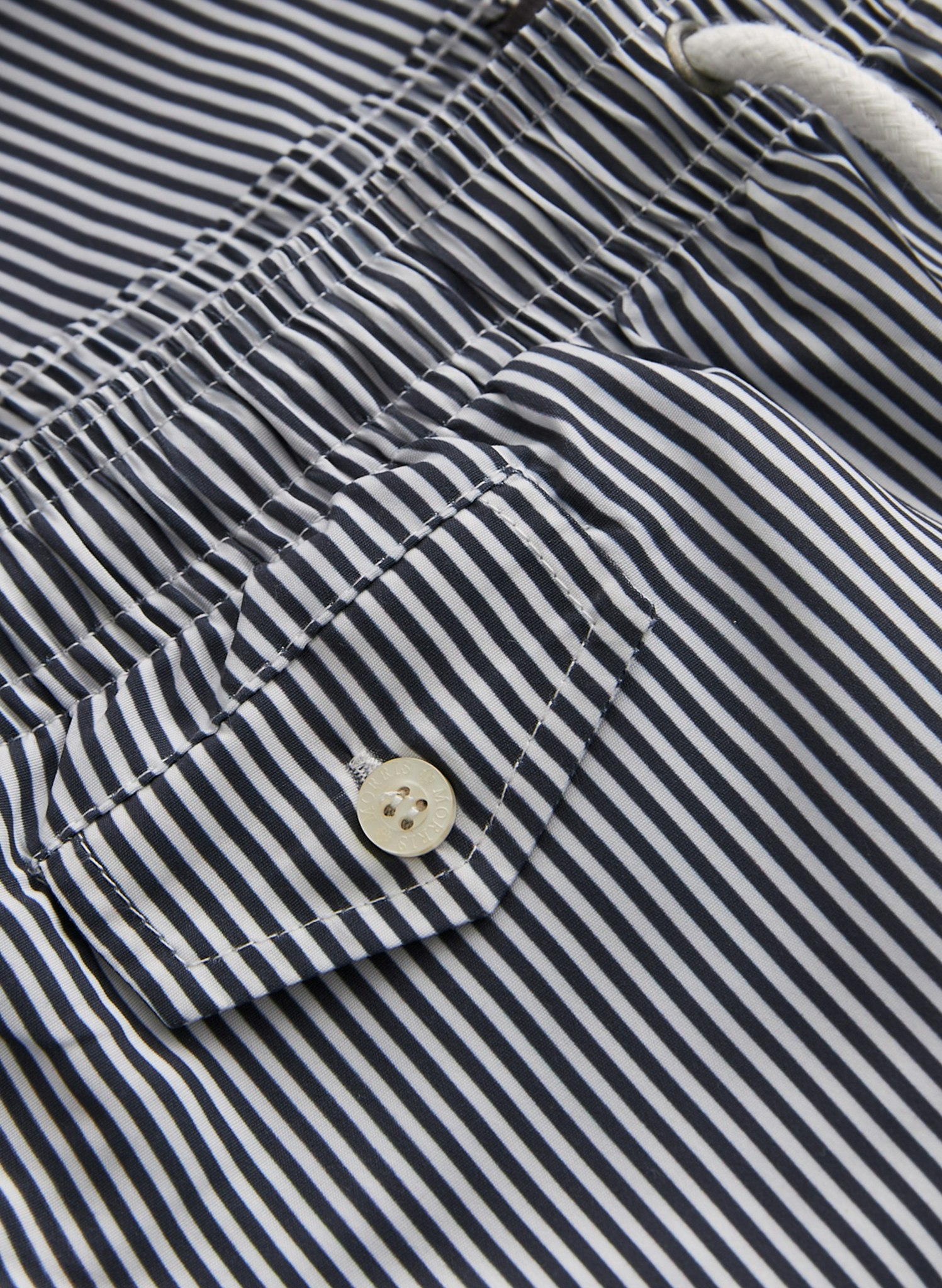 Morris - Stripe Bathing Trunks, Blue