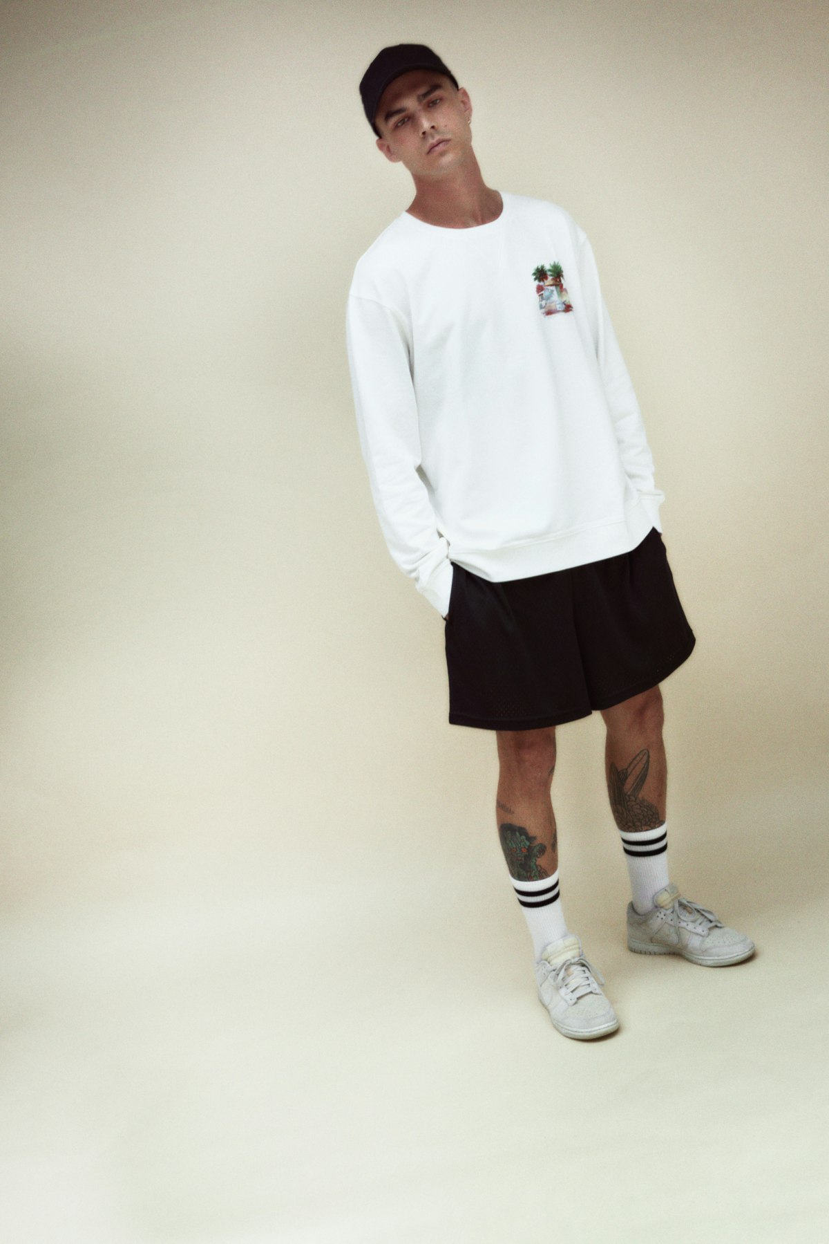 !Solid - Itai Sweater, Offwhite