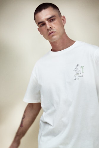 !Solid - Issah Tee, Offwhite