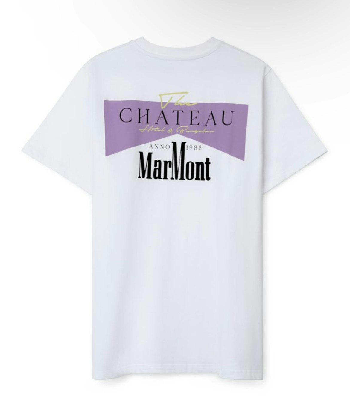 Pica Pica -Chateaue Marmont, Purple/White
