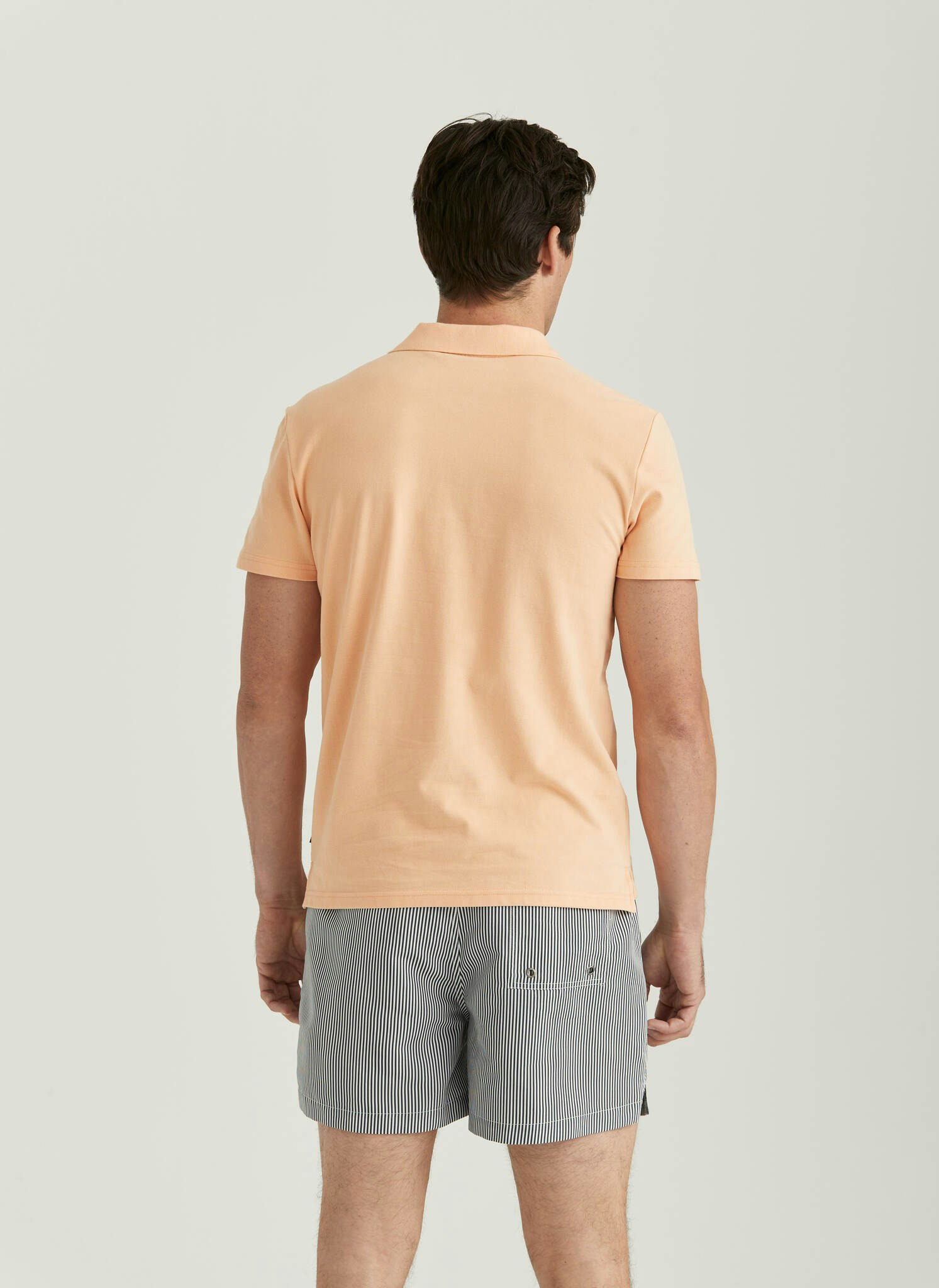 Morris - Dylan Piqué Shirt, Orange