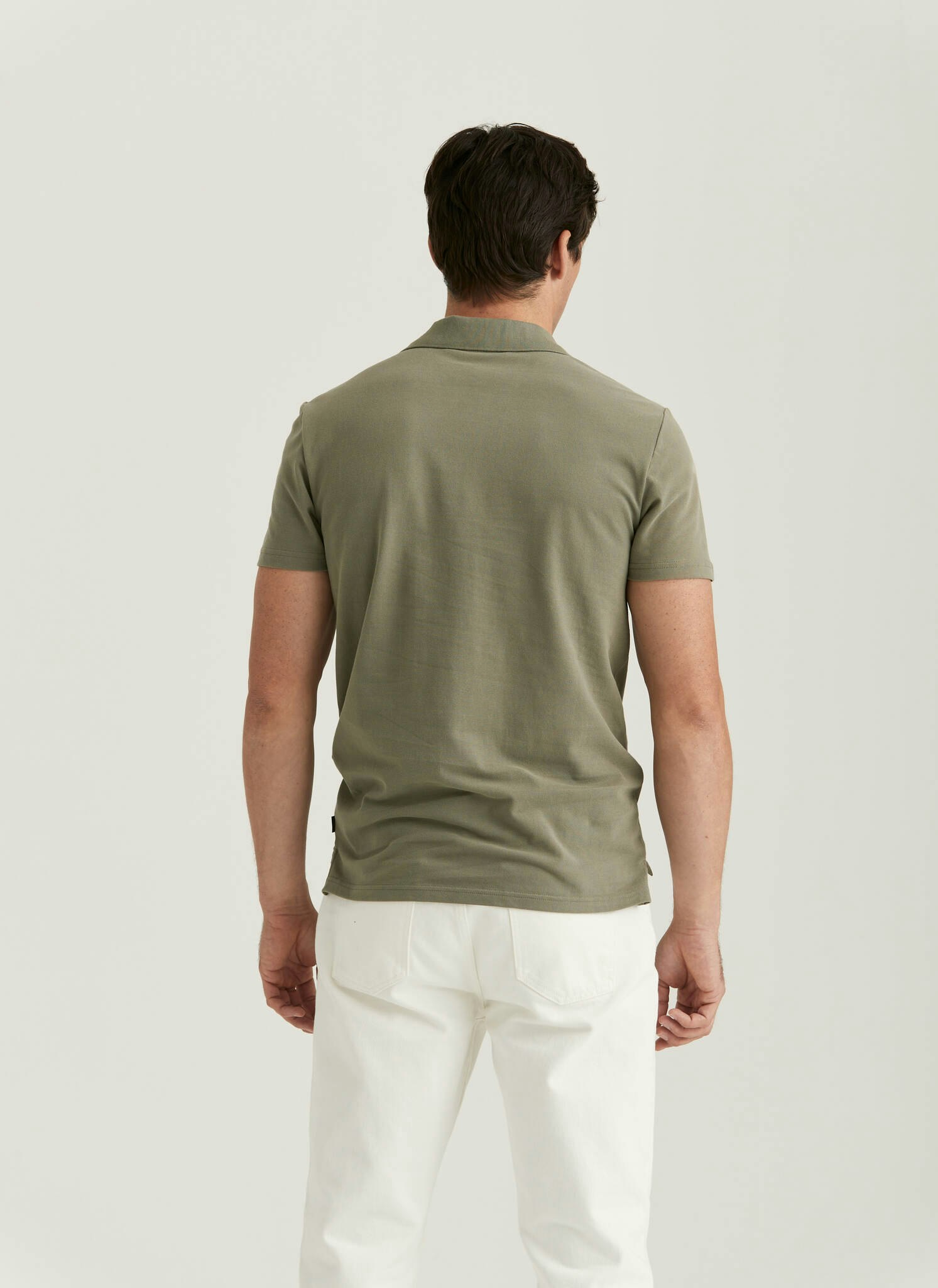 Morris - Dylan Piqué Shirt, Green