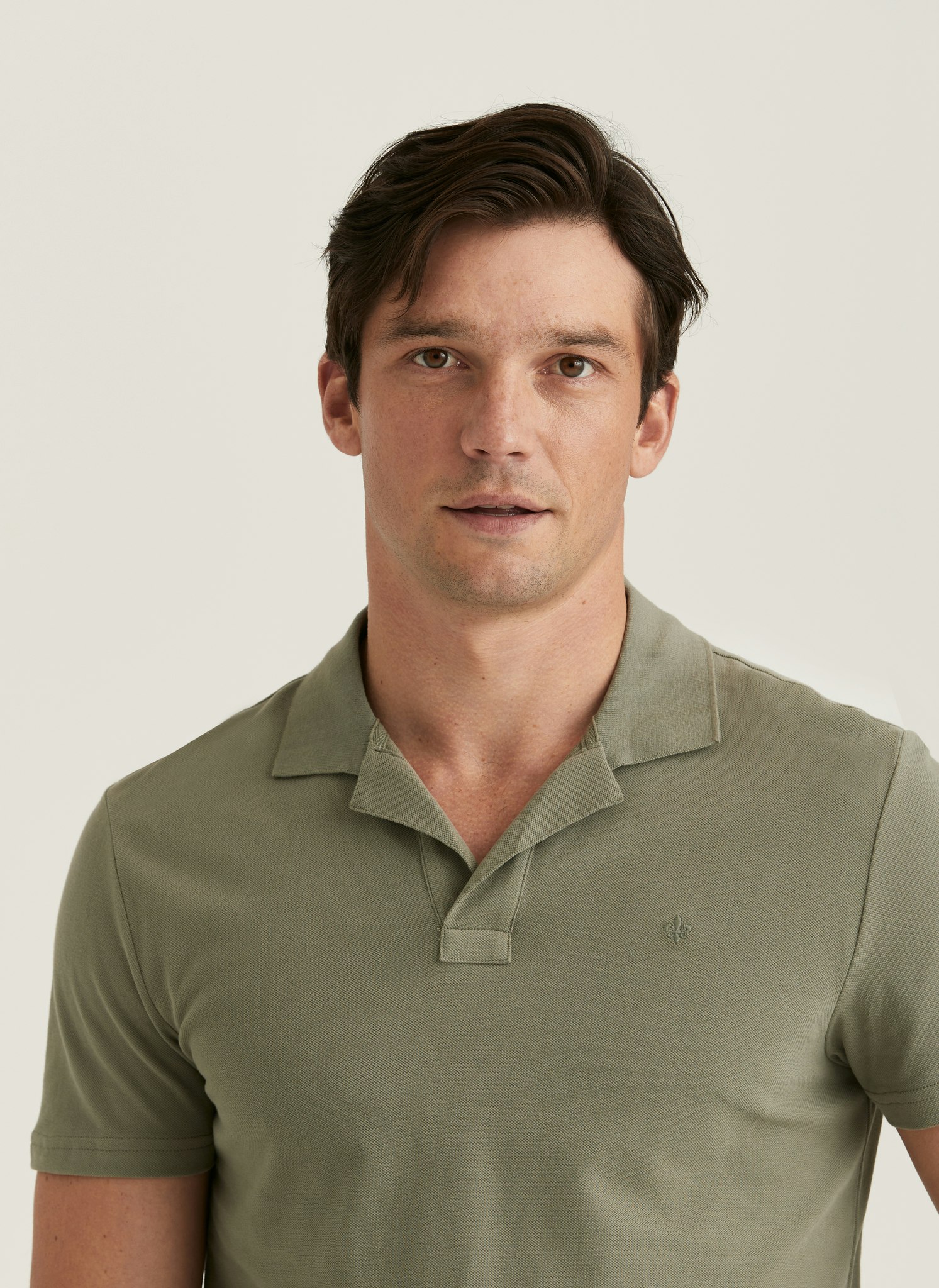 Morris - Dylan Piqué Shirt, Green
