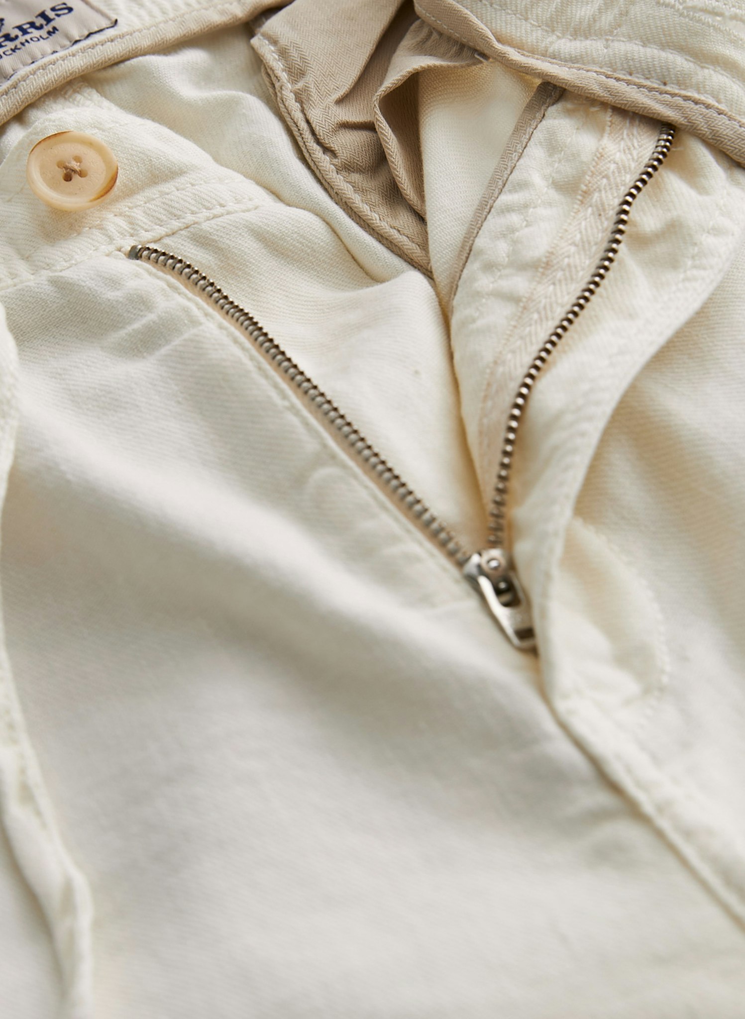 Morris - Fenix Linen Trousers (Offwhite 02)