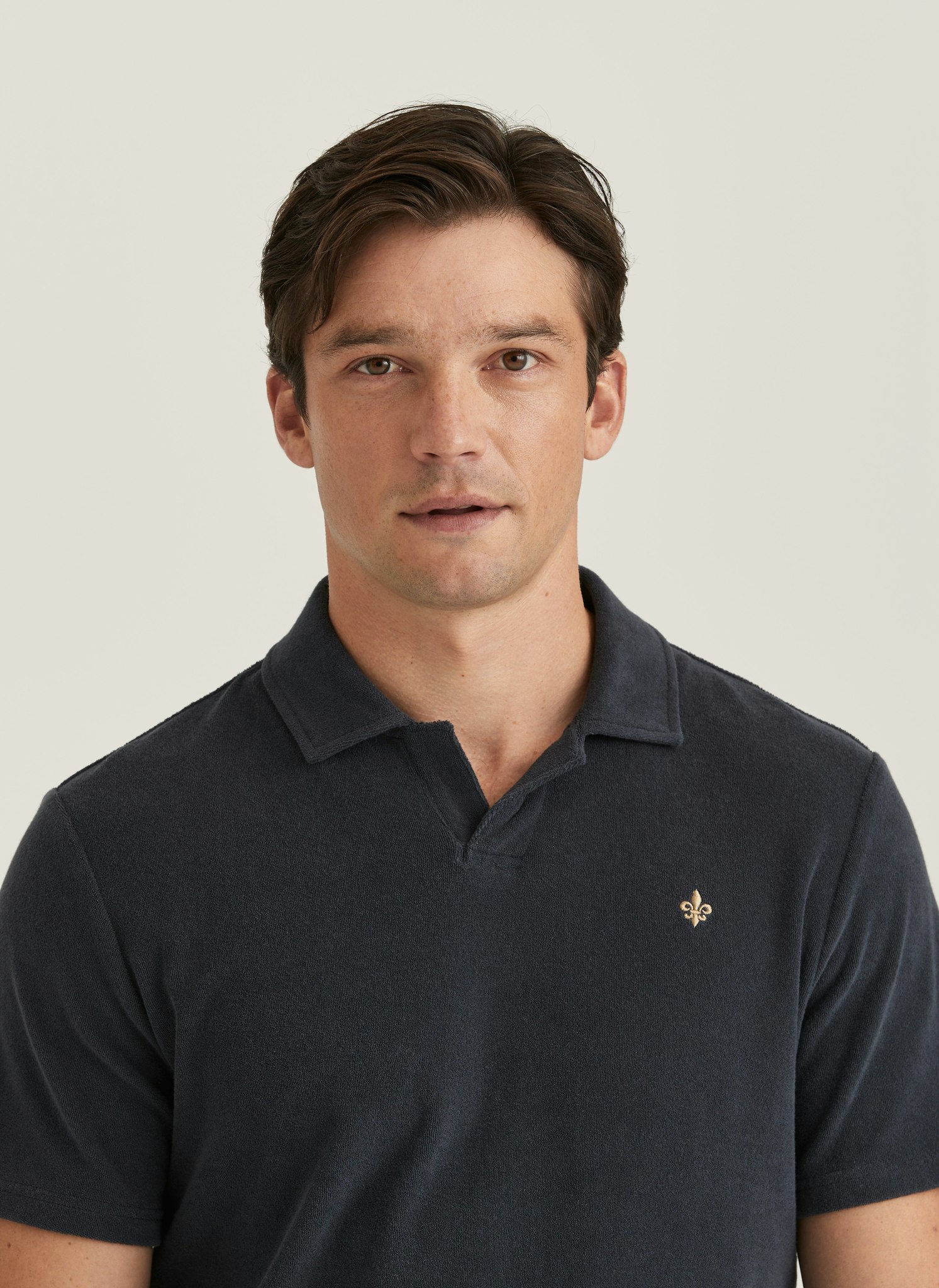 Morris - Delon Terry Shirt, Navy