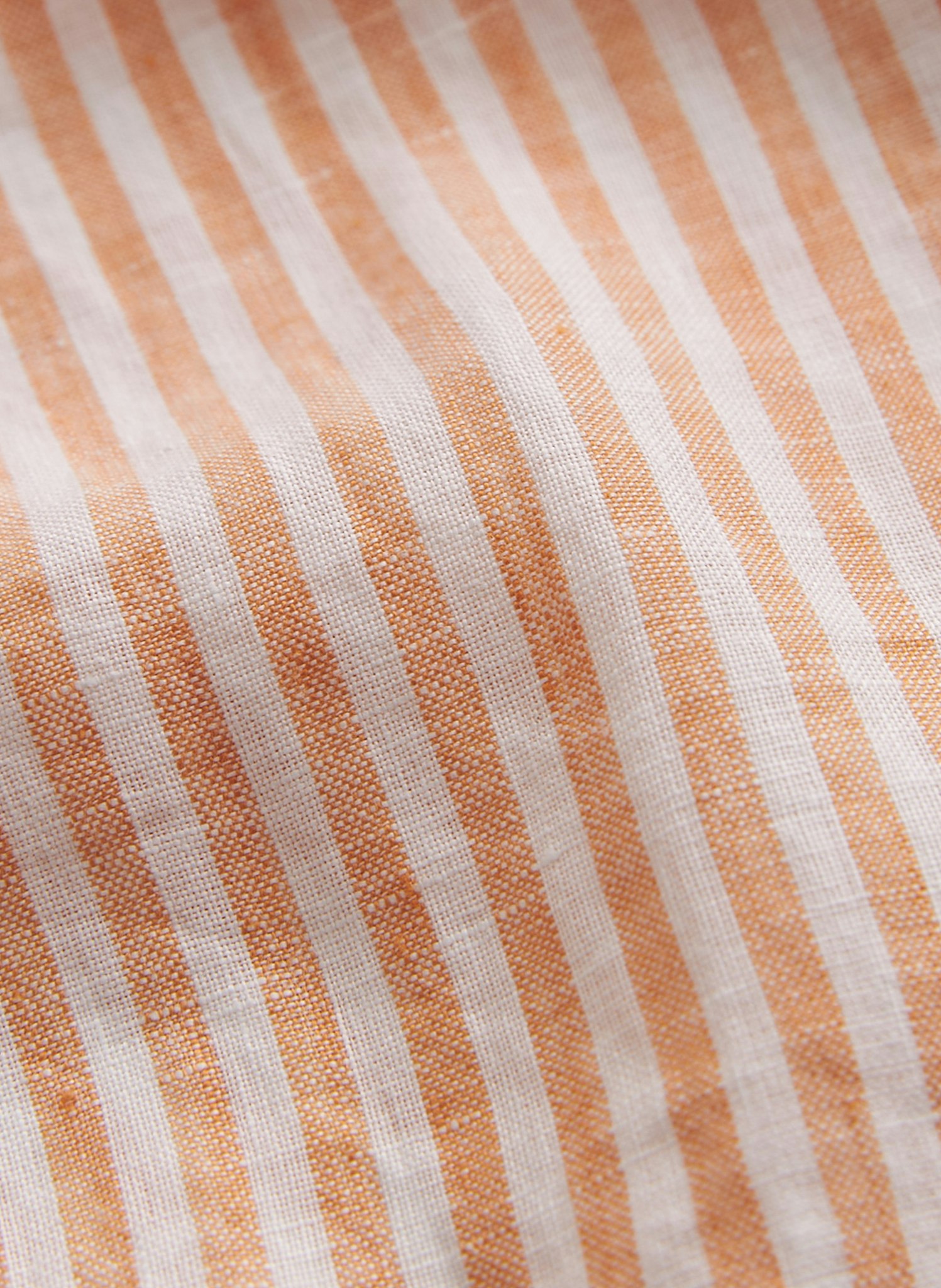 Morris - Douglas Linen Stripe, Orange