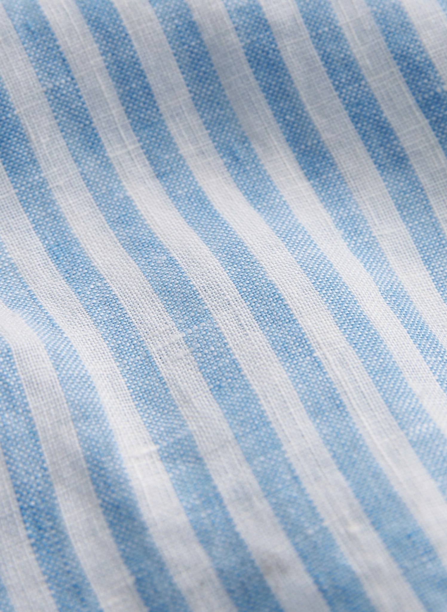 Morris - Douglas Linen Stripe, Blue