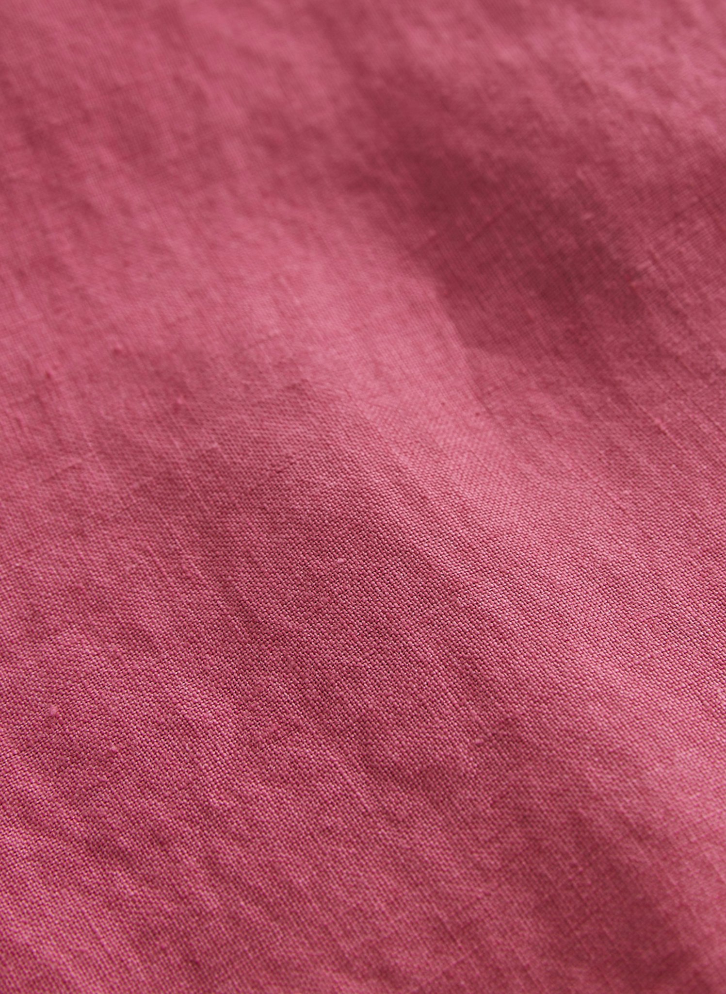 Morris - Douglas Linen Shirt, Cerise