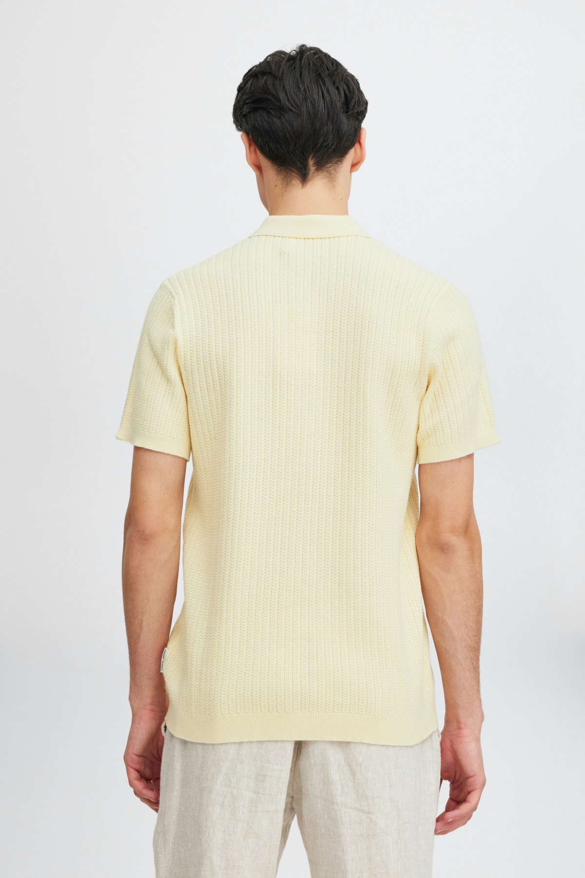 CF - Karl Structured Knit Polo (Sand)