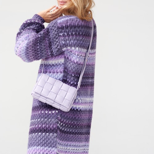 Noella - Brick Bag, Lavender