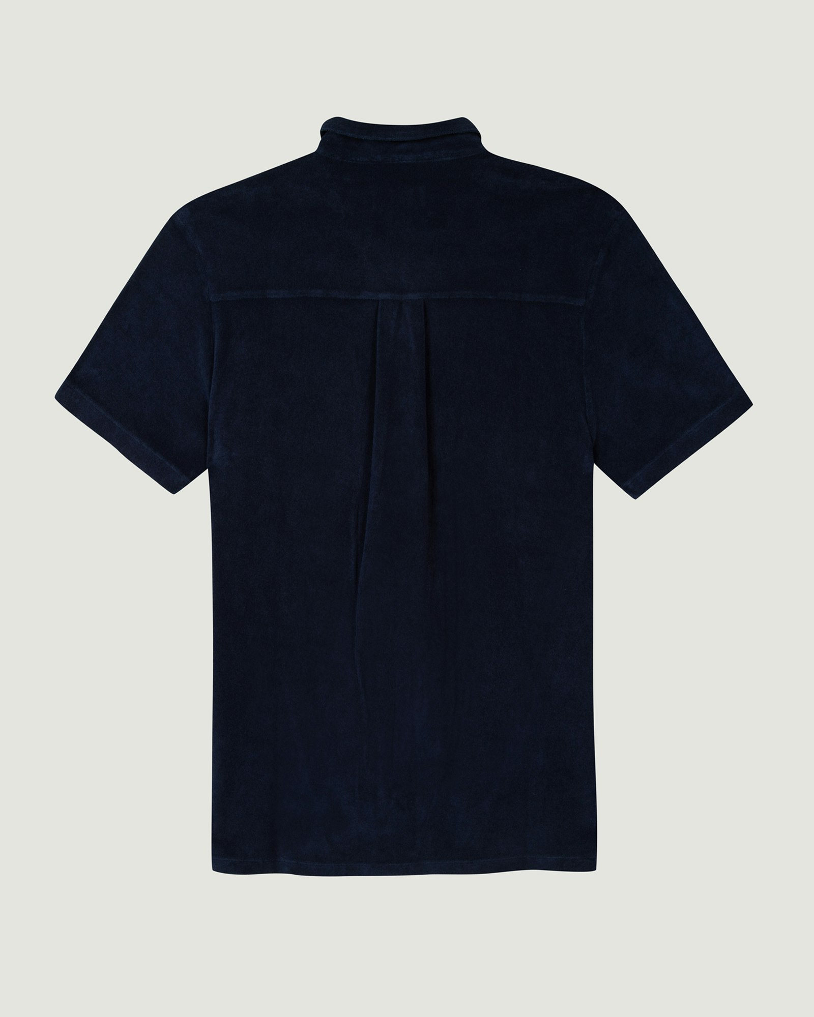 Maison Labiche - Devoured Terry Cloth Germain Shirt, Dk Navy