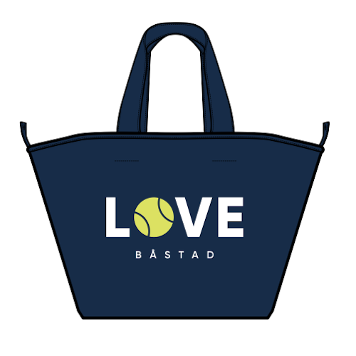 Peca - Love Båstad Canvas Beach Bag (Navy)