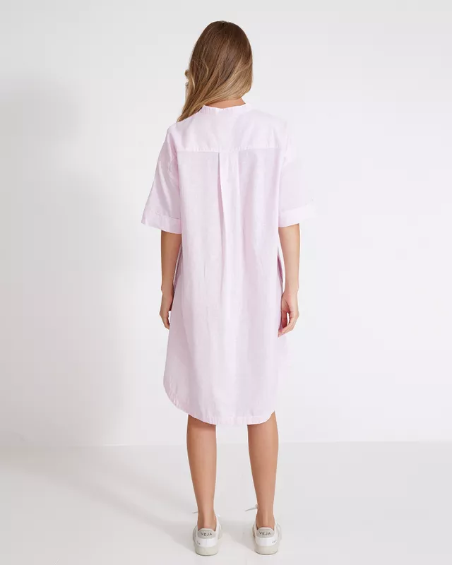 Holebrook - Emily Tunic Dress (Light Pink/ White)