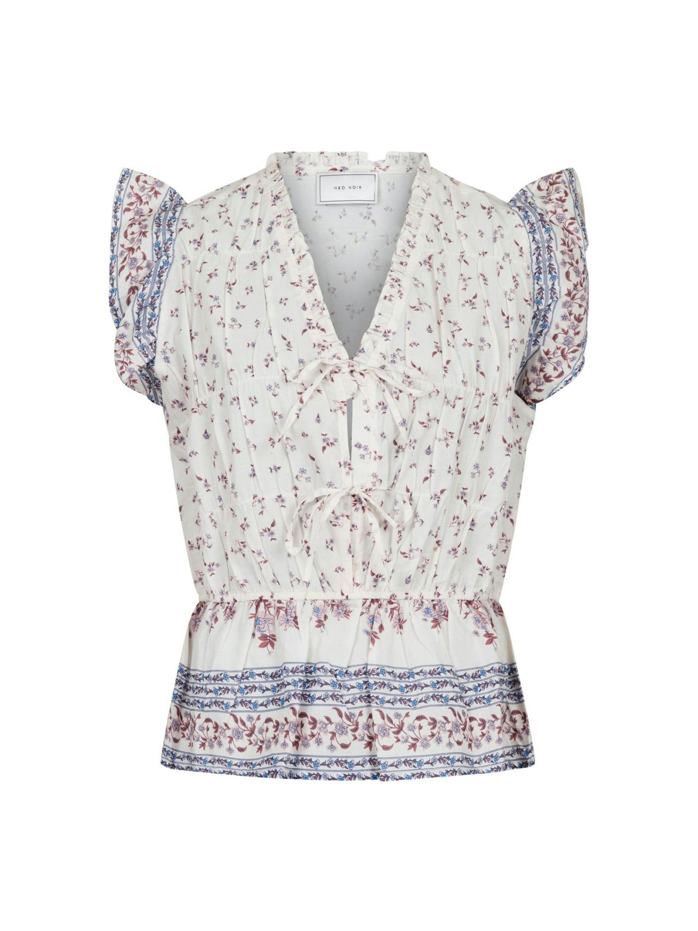 Neo Noir - Rovena Mini Border Top (Ash Rose)