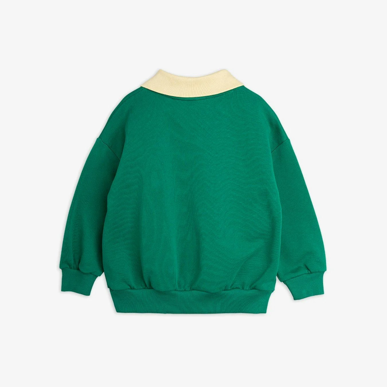 Mini Rodini - Tennis application collar sweatshirt (Green)