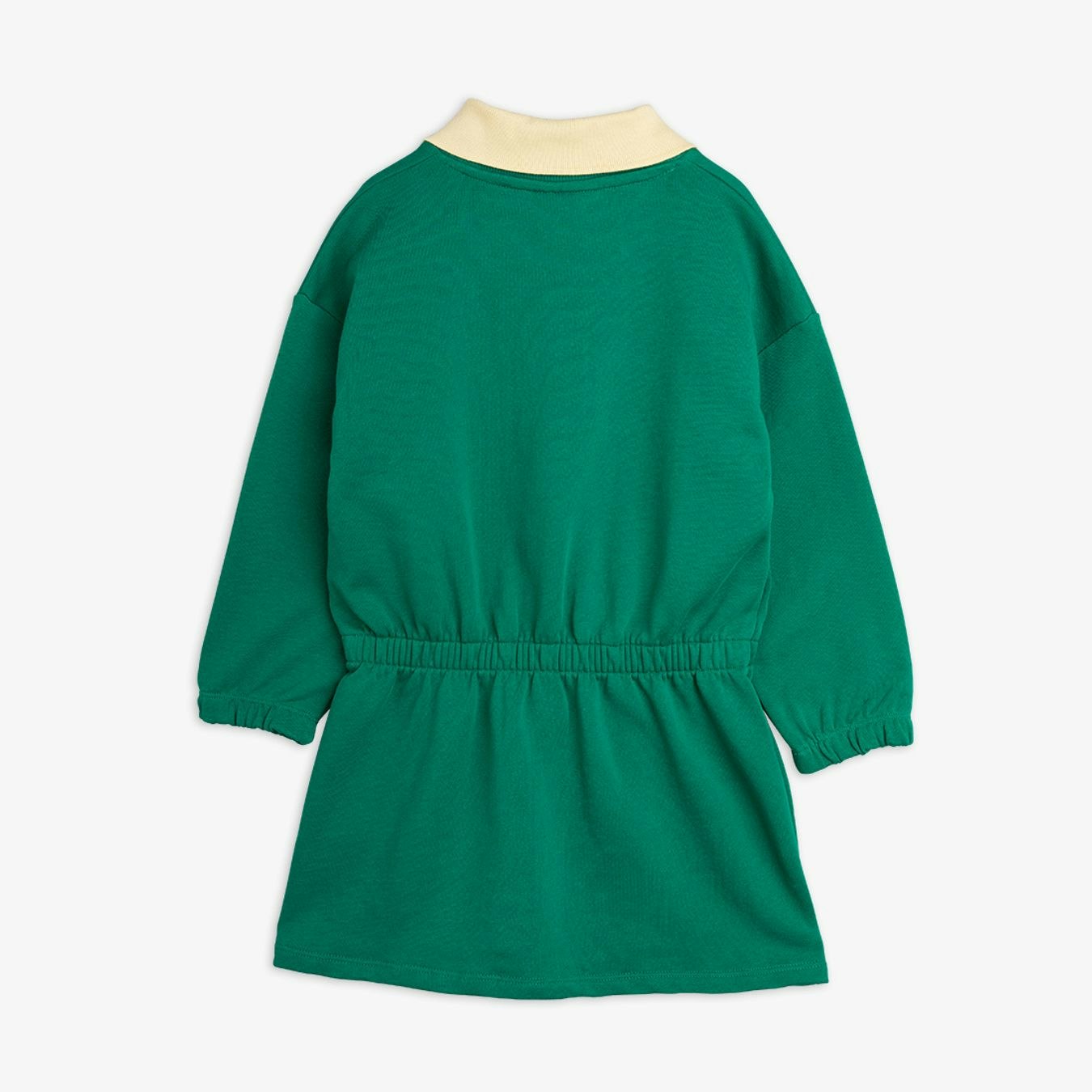 Mini Rodini - Tennis application collar sweatdress (Green)