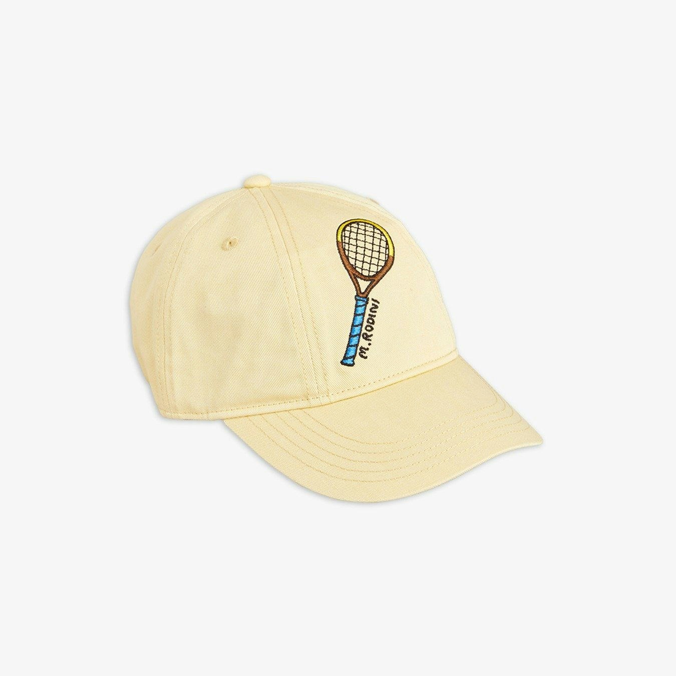 Mini Rodini - Tennis emb cap (Yellow)
