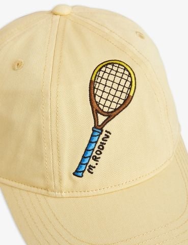 Mini Rodini - Tennis emb cap (Yellow)