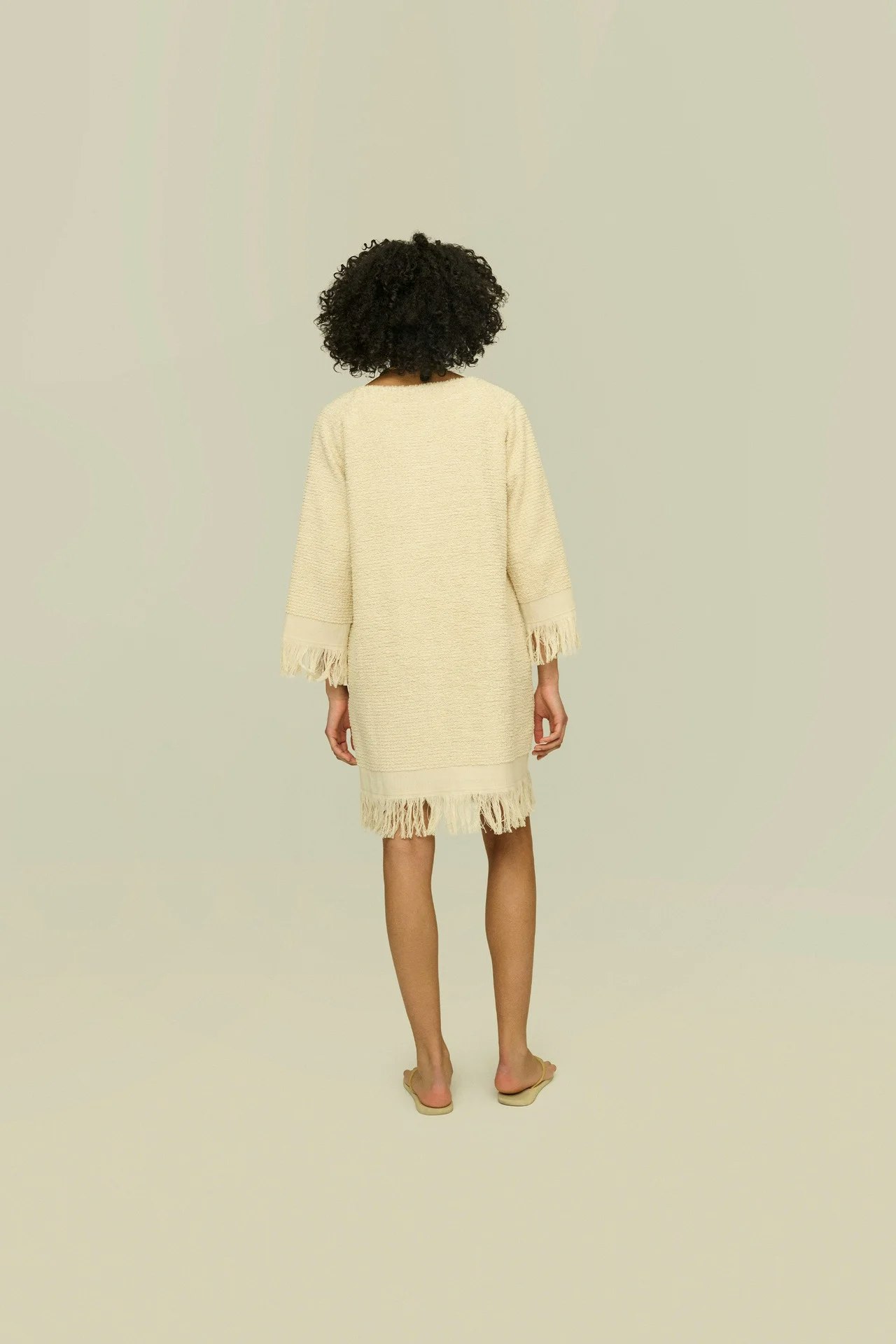 OAS Company - Ecru Odilia Terry Dress