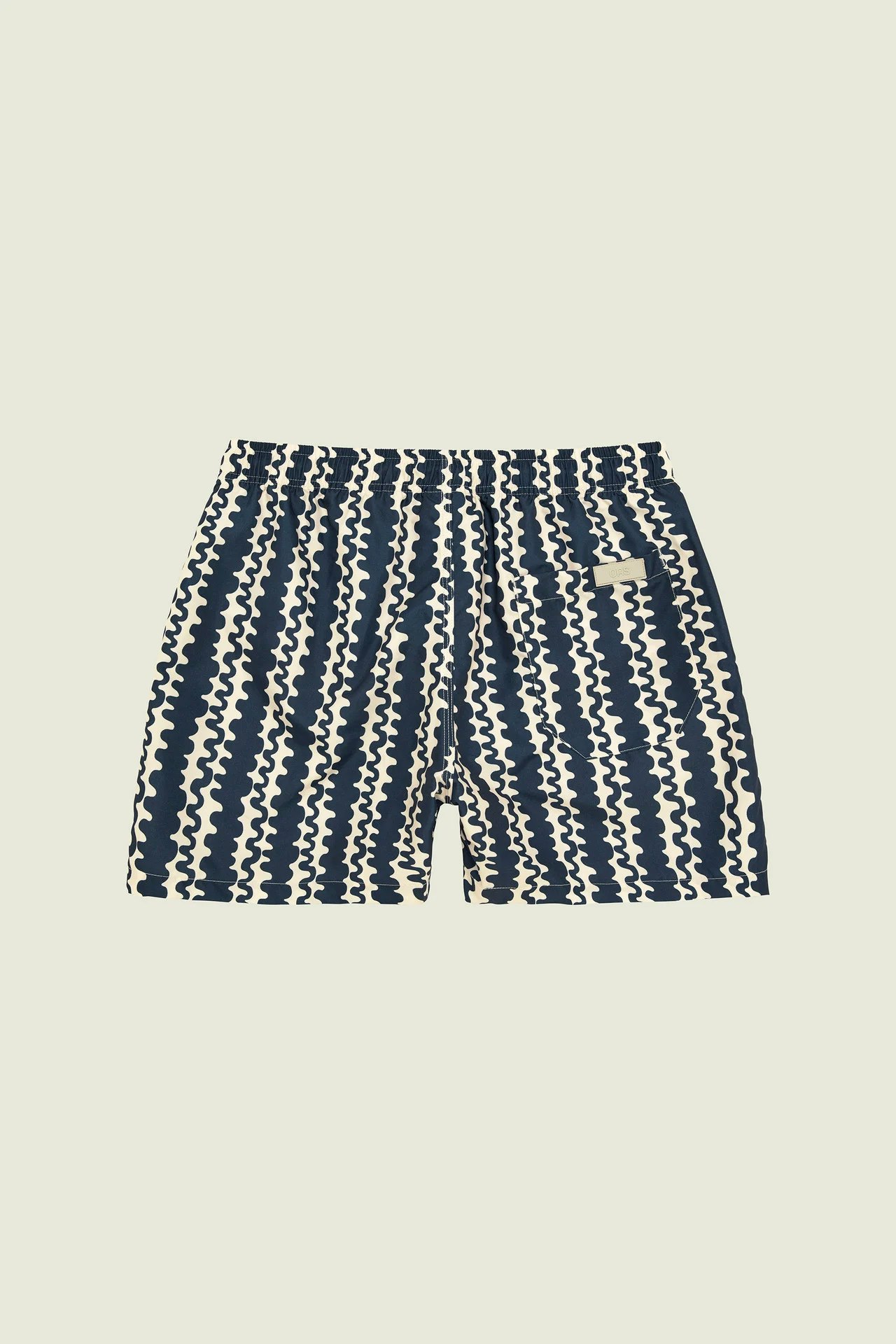 Oas Company - Blue Scribble Swim Shorts