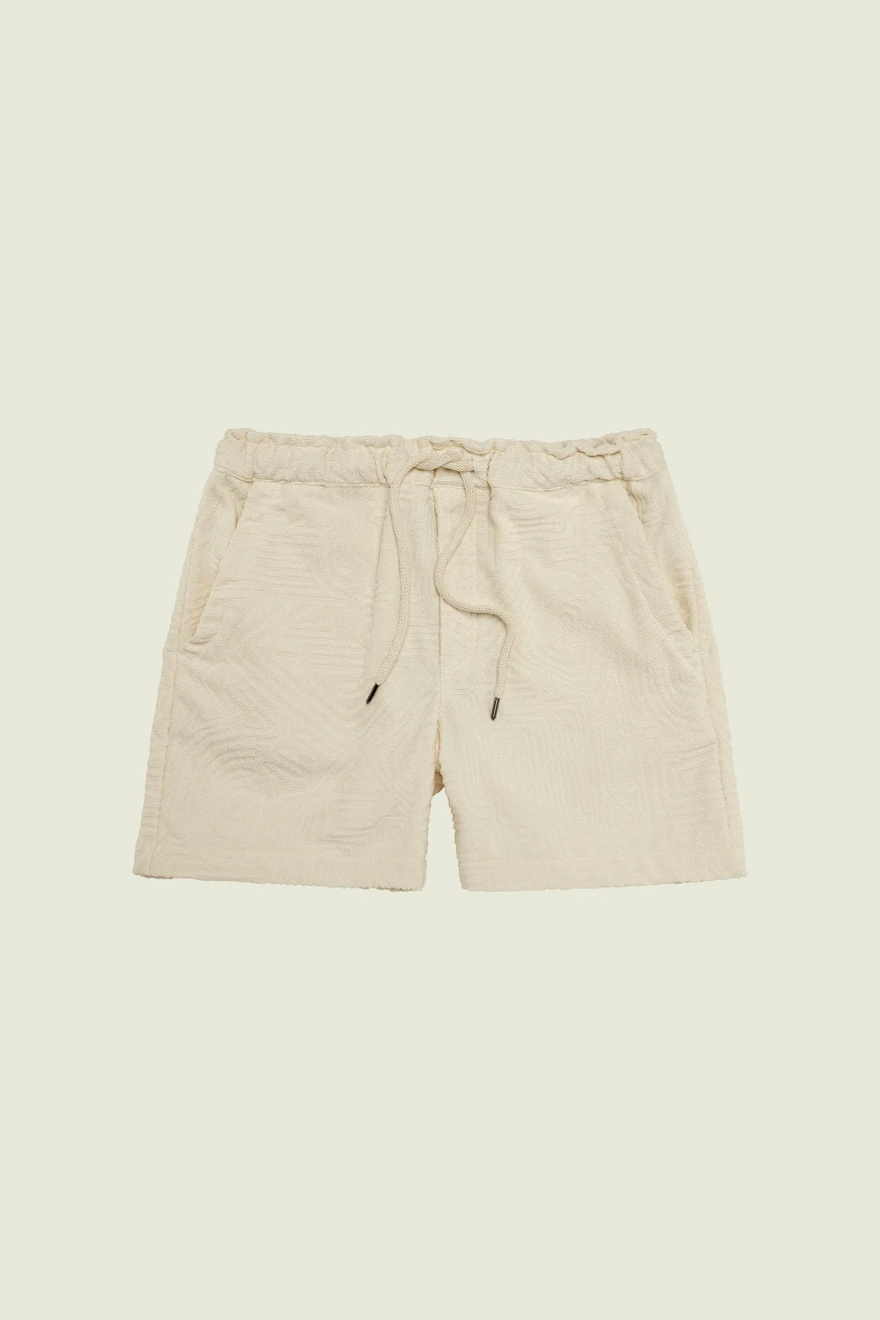 Oas Company - Cream Golconda Terry Shorts