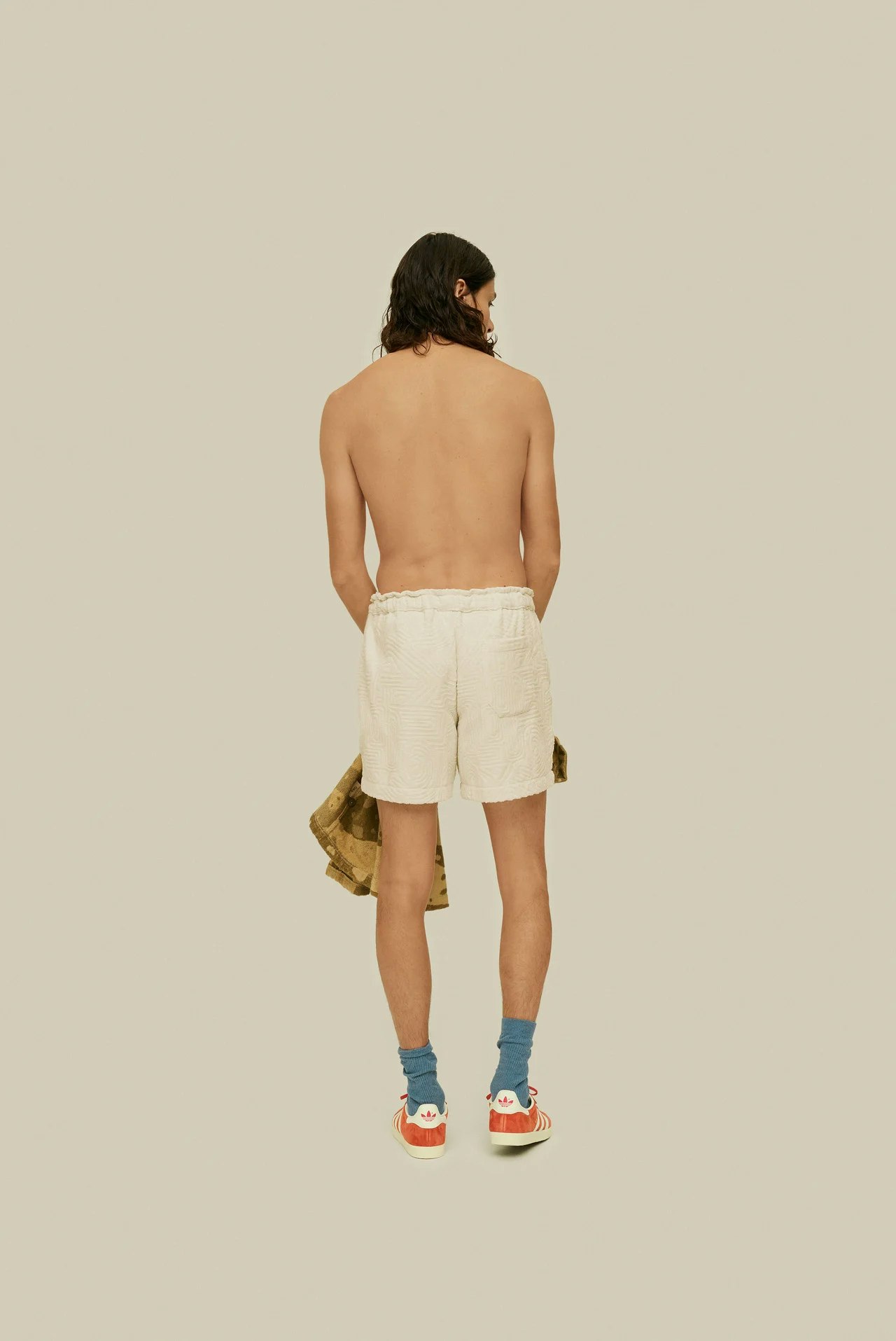 Oas Company - Cream Golconda Terry Shorts