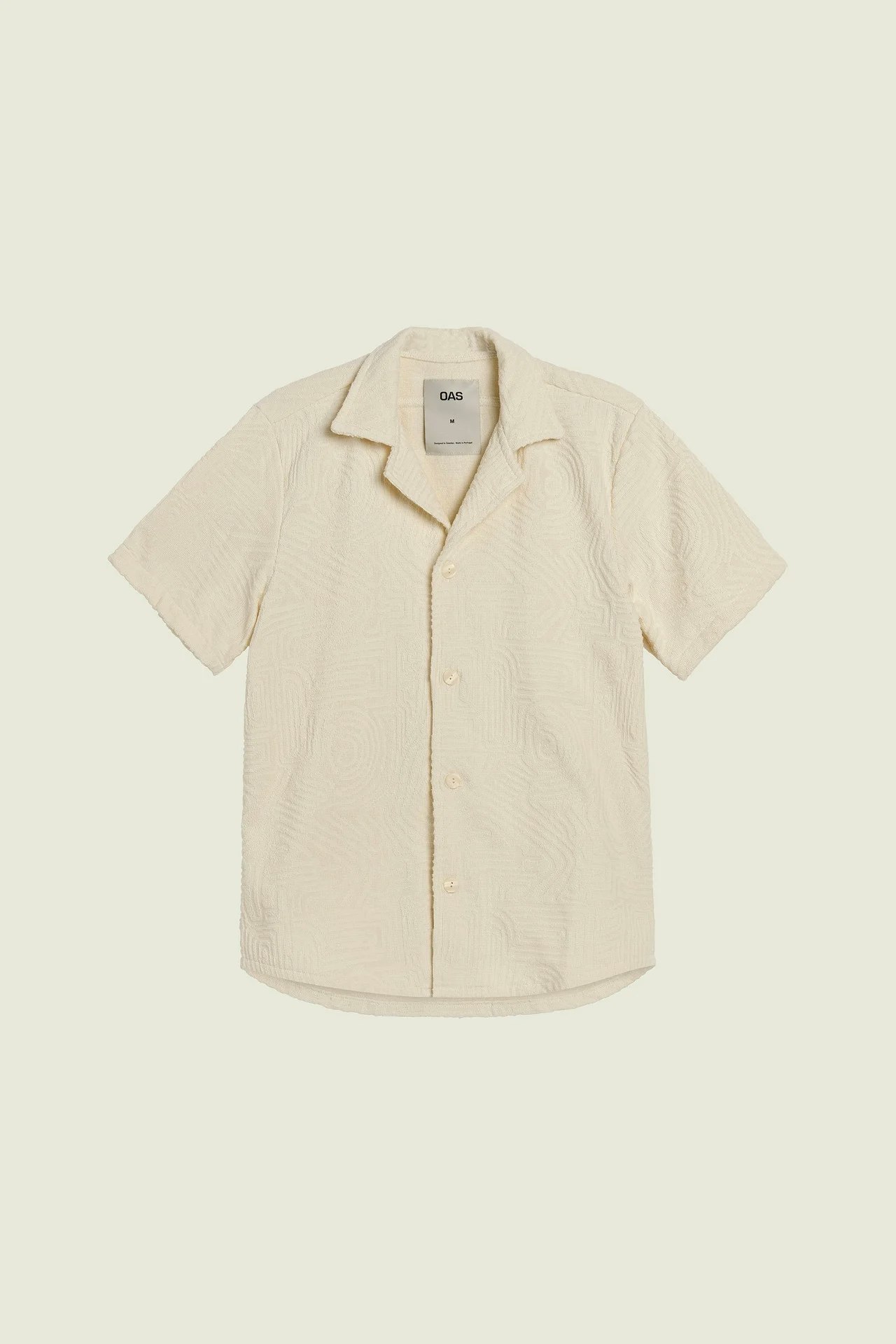 Oas Company - Cream Golconda Cuba Terry Shirt