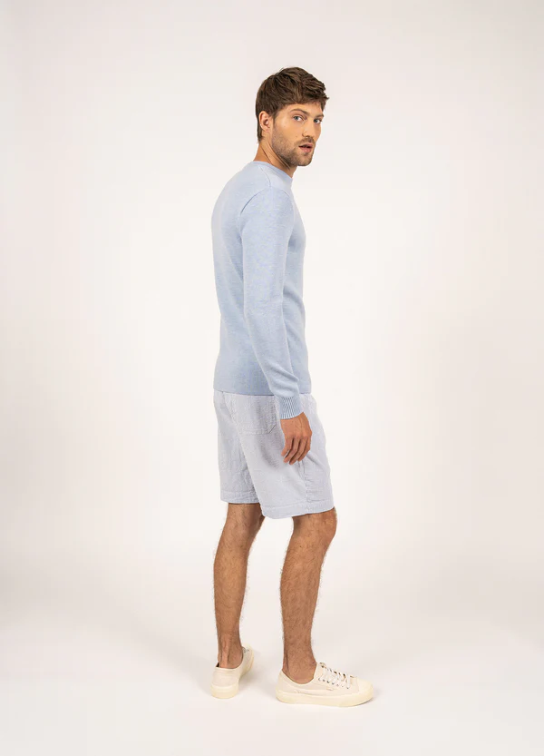 Saint James - Rochefort sailor jumper (Ciel Chine)