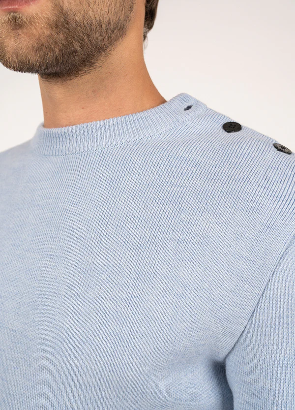 Saint James - Rochefort sailor jumper (Ciel Chine)