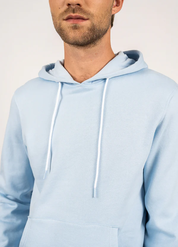 Saint James - Benji hooded sweatshirt (Ciel)
