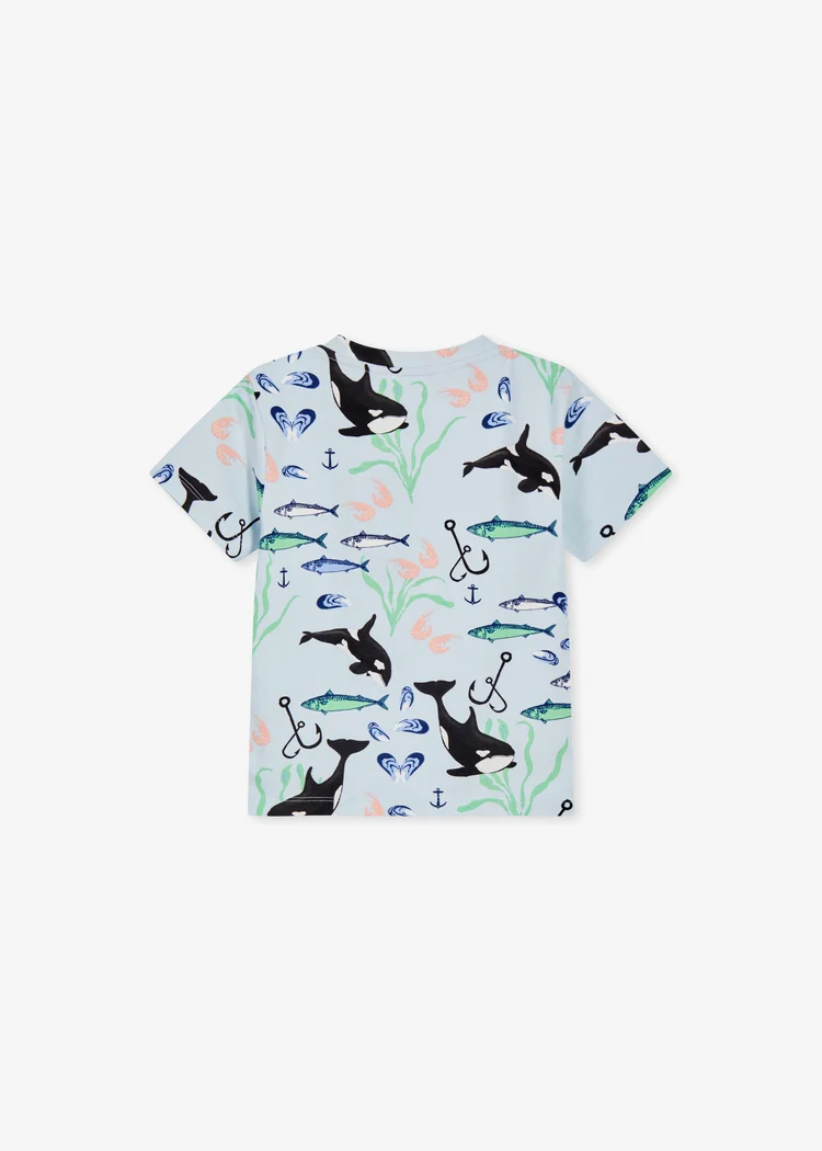 EmmaMalena - T-shirt Barn Mix (Blue)