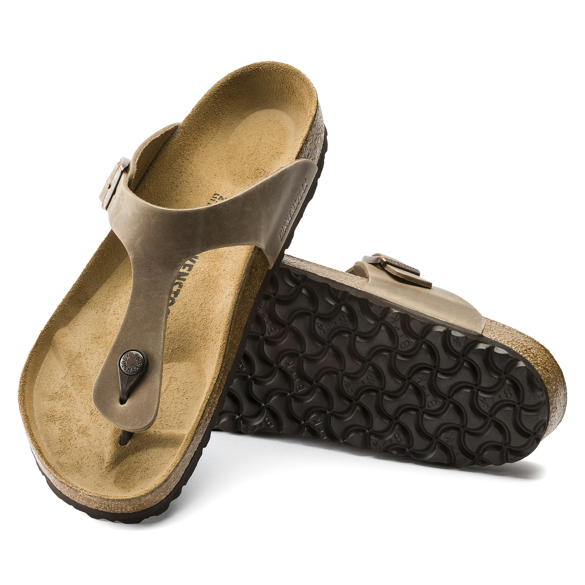 Birkenstock - GIZEH OILED LEATHER (Tobacco Brown)