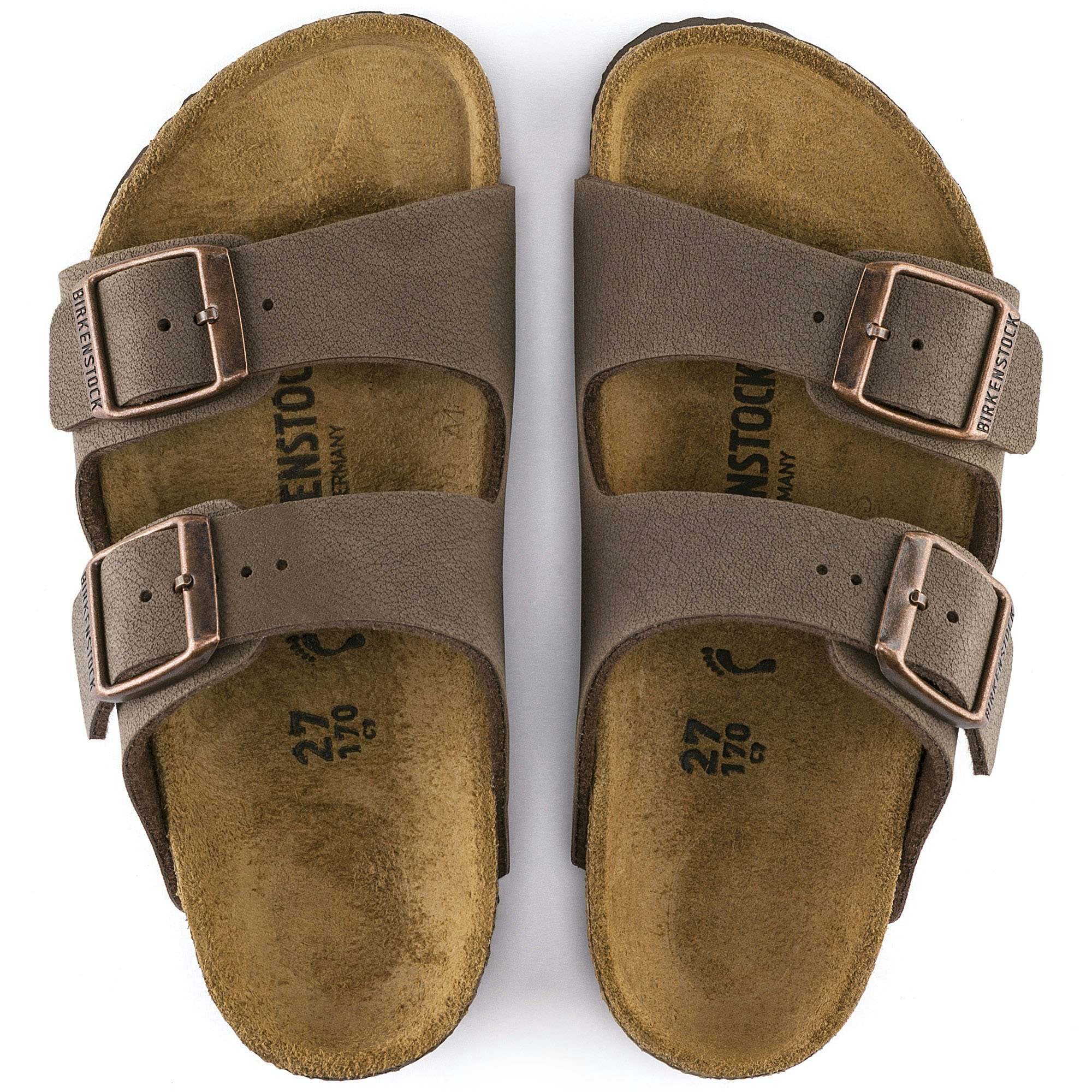 Birkenstock - ARIZONA BIRKO-FLOR NUBUCK (Mocha)