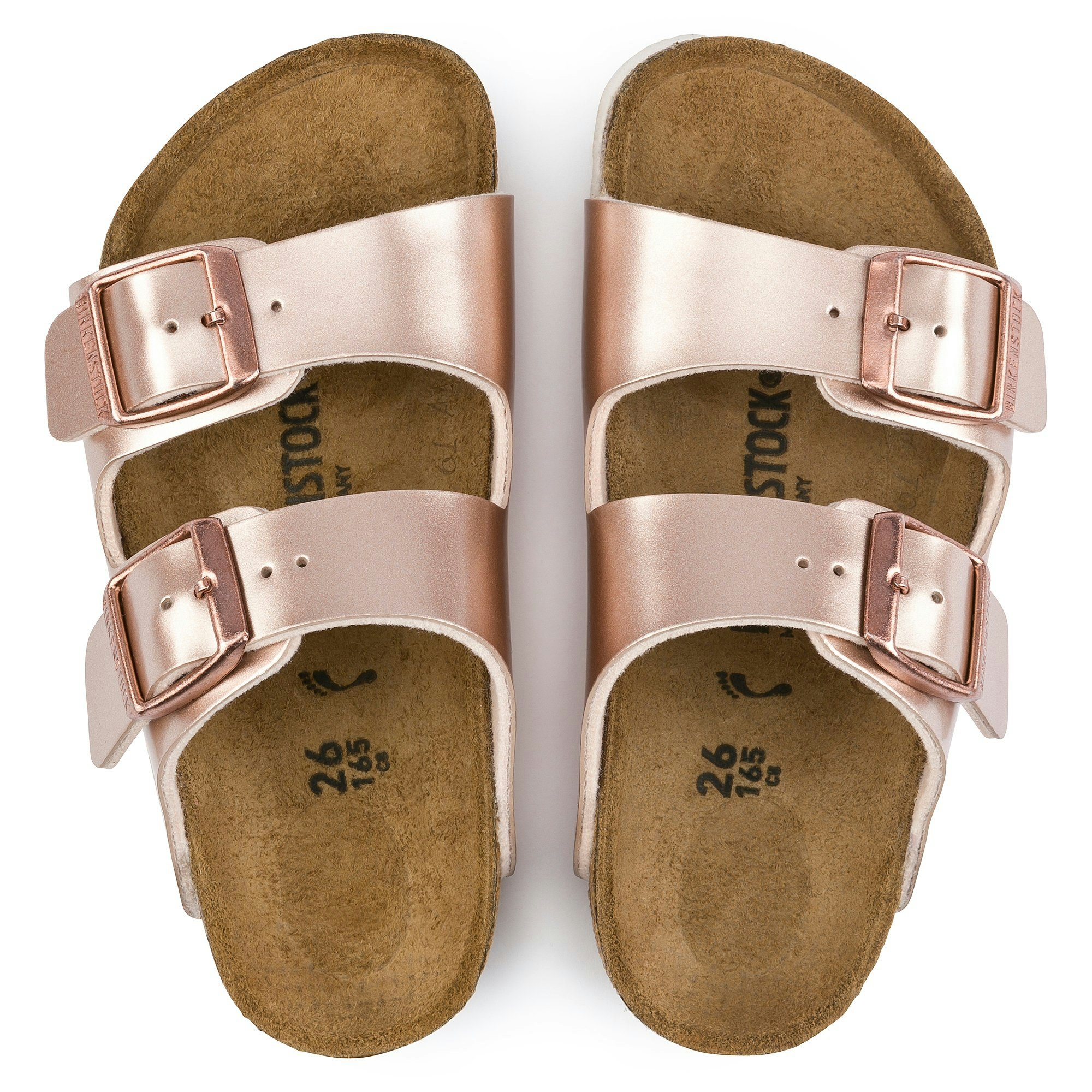 Birkenstock - ARIZONA BIRKO-FLOR (Electric Metallic Cooper)