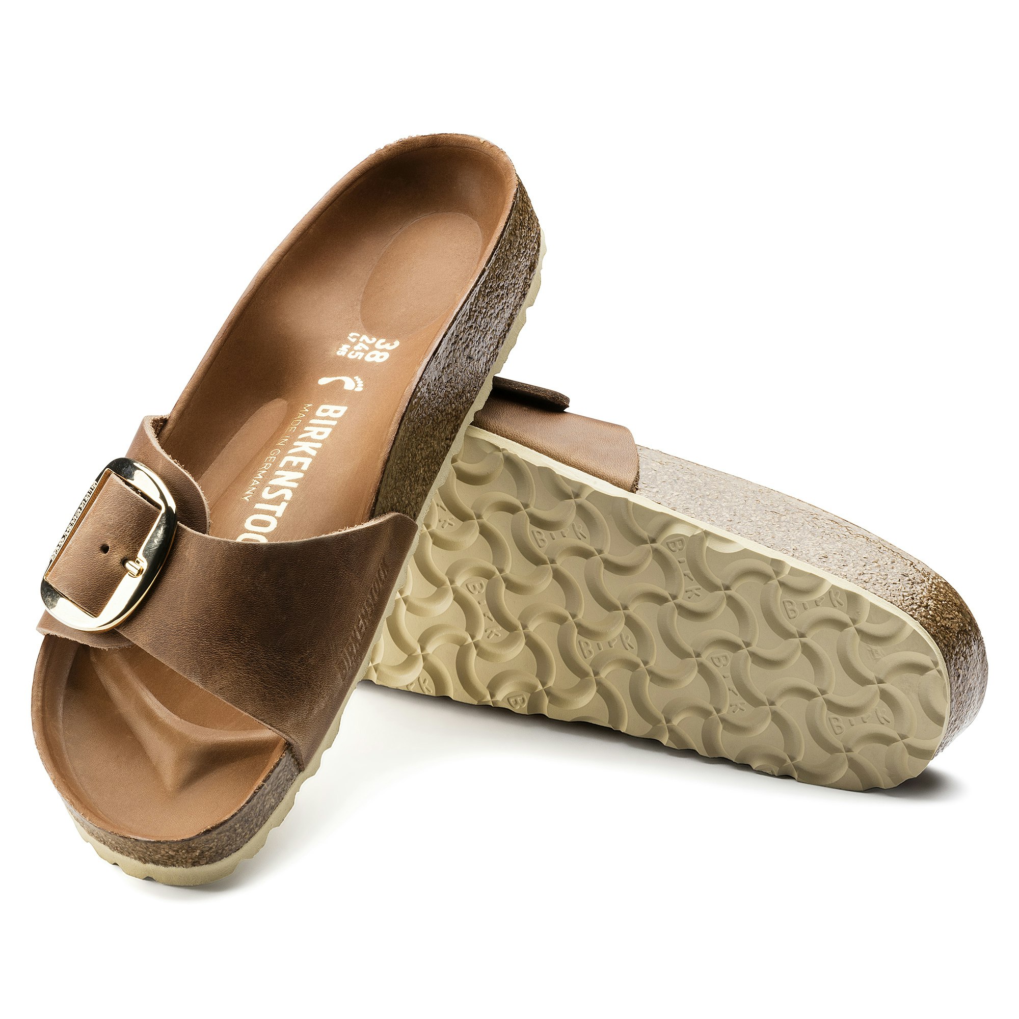 Birkenstock - MADRID OILED LEATHER (Cognac)
