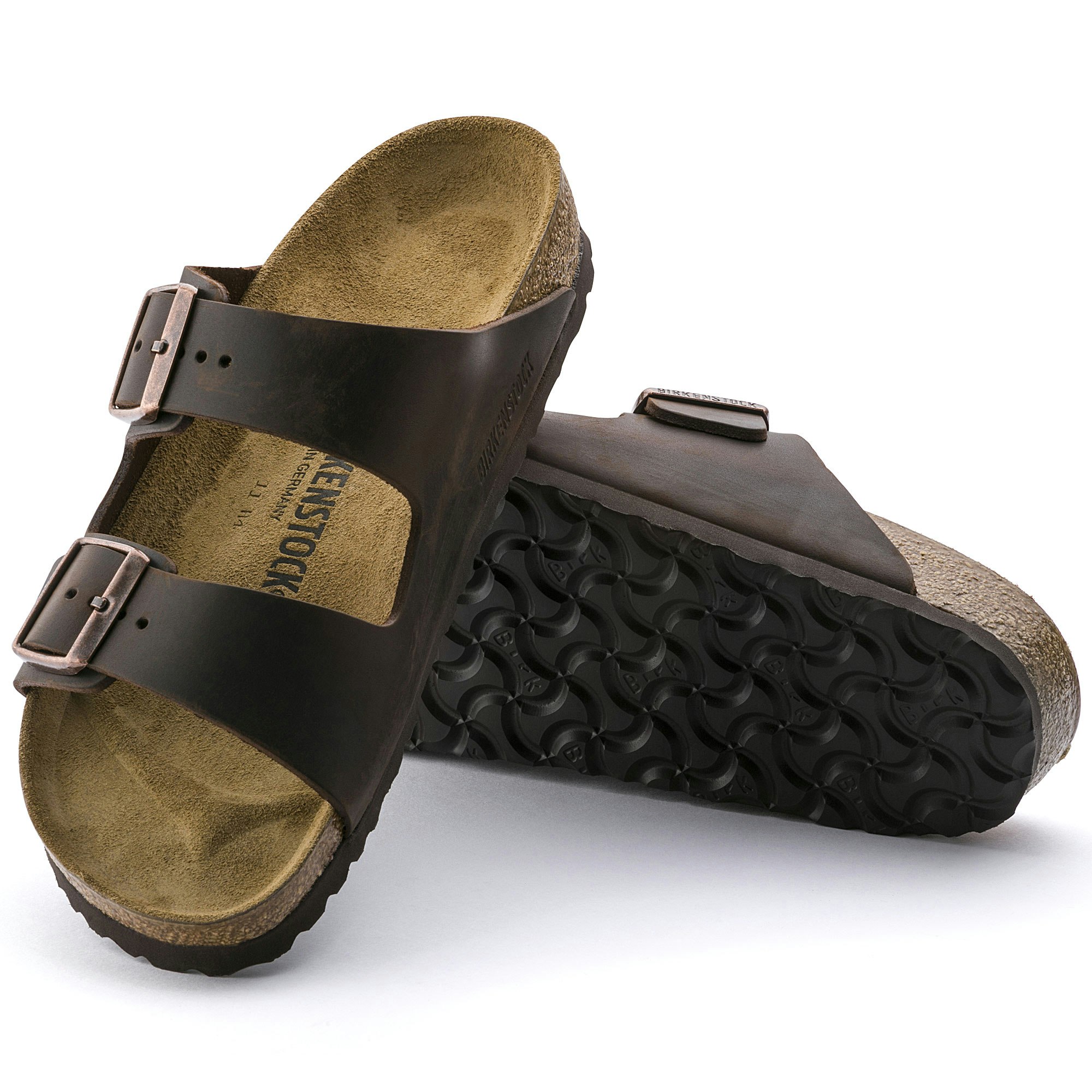 Birkenstock - Arizona Oiled Leather, Regular (Habana)