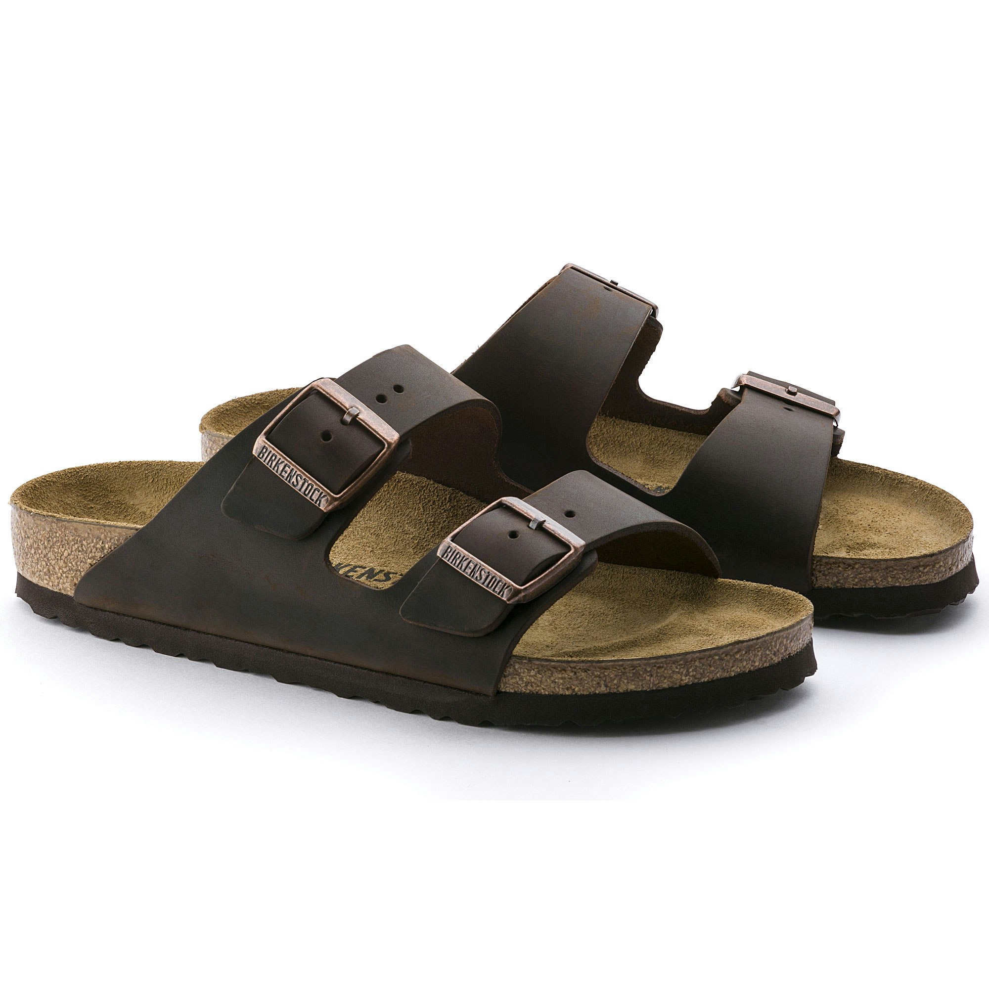 Birkenstock - Arizona Oiled Leather, Regular (Habana)