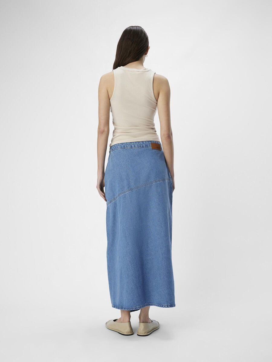 Object - OBJHUMINA MW RE SKIRT (Medium Blue)