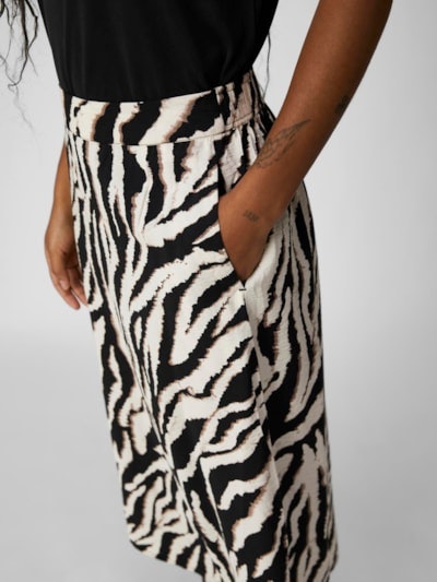 Object - OBJJACIRA MW SKIRT (Sandshell Black/ Fossil Zebra)