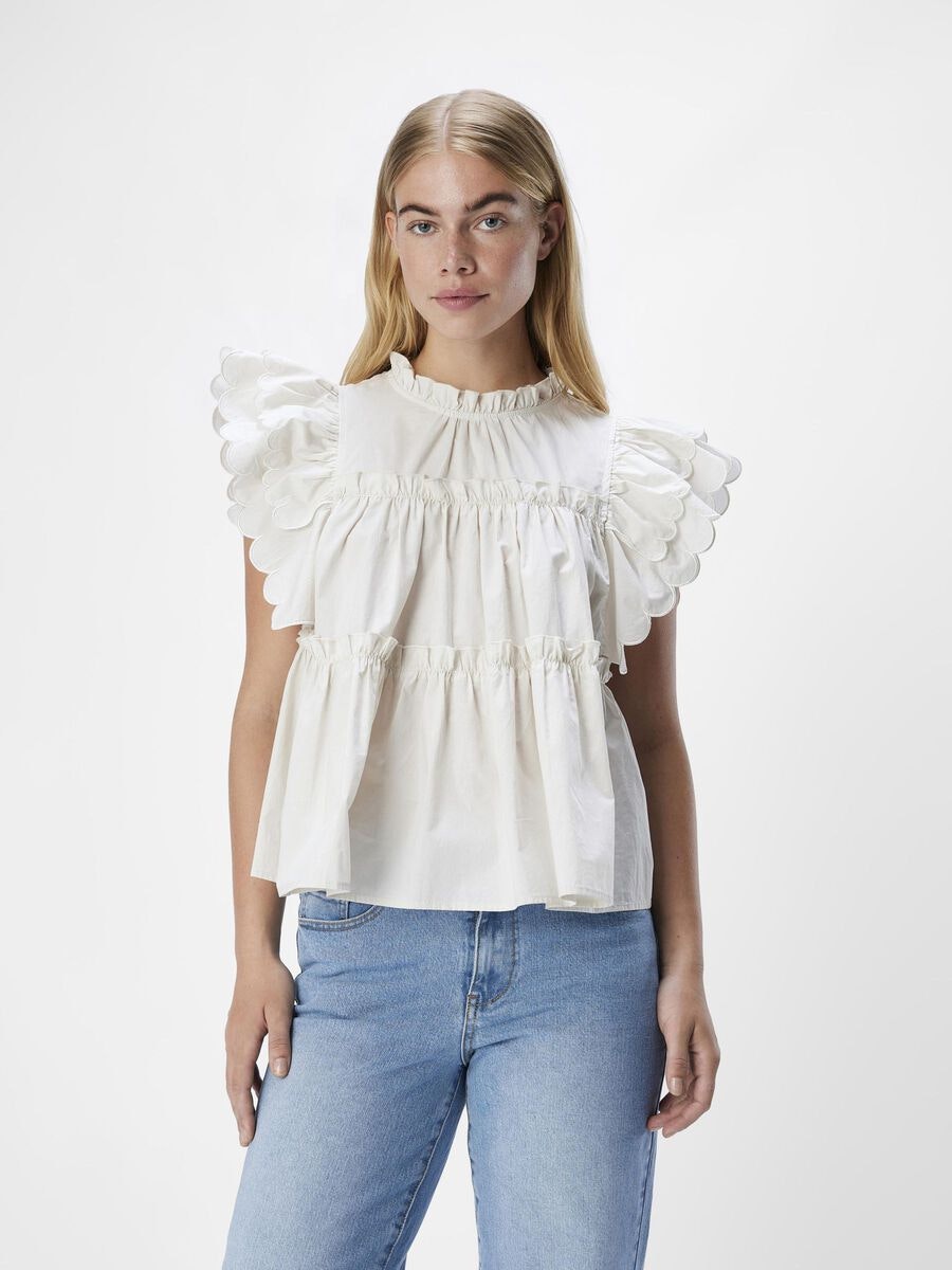 Object - OBJHOPE S/L TOP (White Sand)