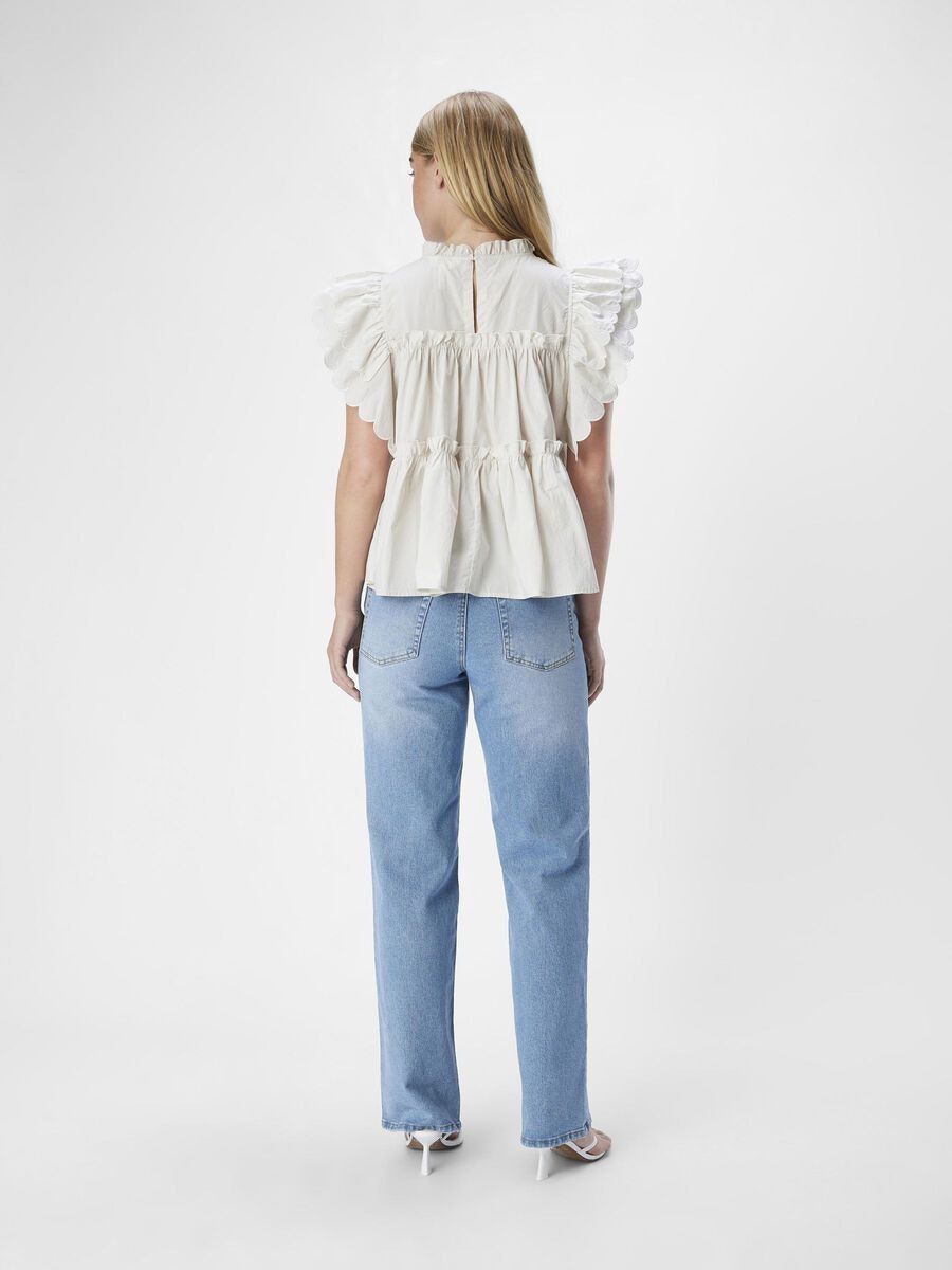 Object - OBJHOPE S/L TOP (White Sand)