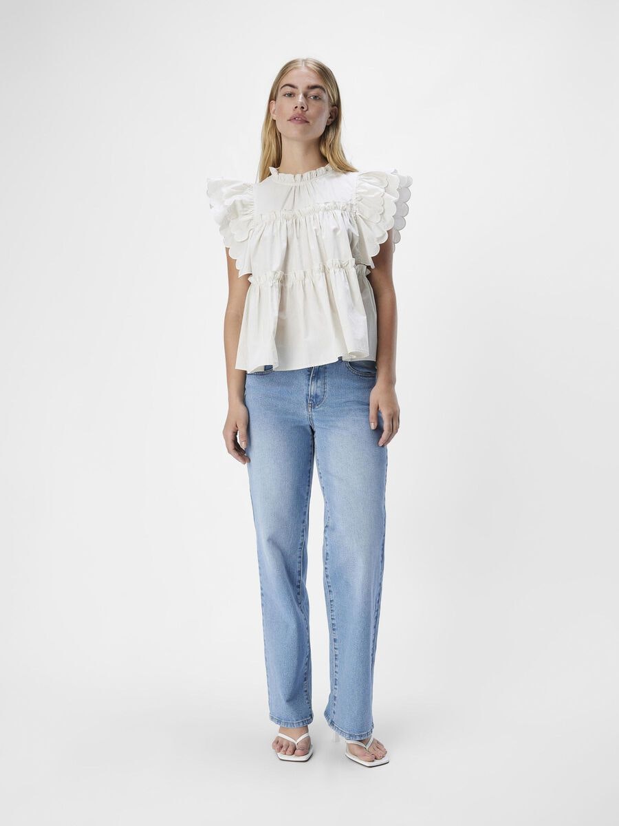Object - OBJHOPE S/L TOP (White Sand)
