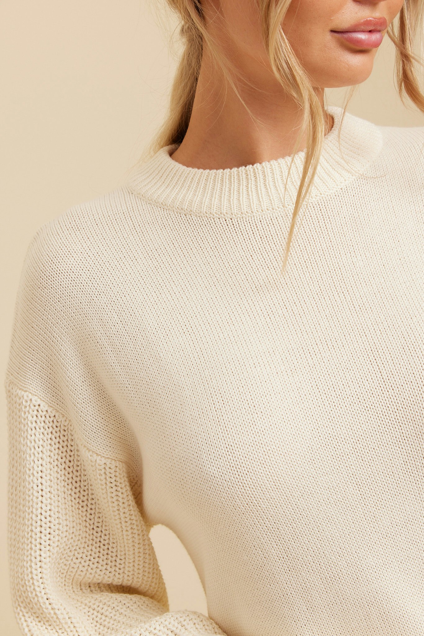 Rut & Circle - Stina Knit Dress (Off White)