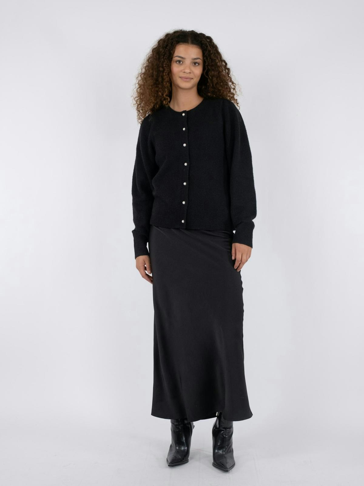 Neo Noir - Nuna Knit Cardigan (Black)