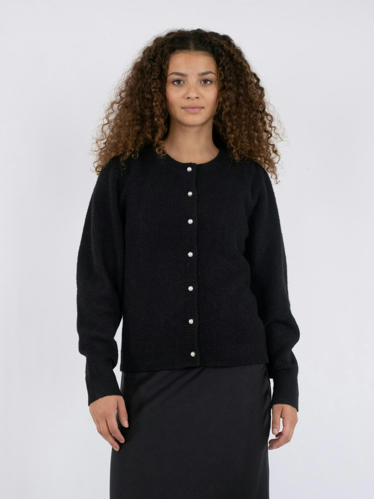Neo Noir - Nuna Knit Cardigan (Black)