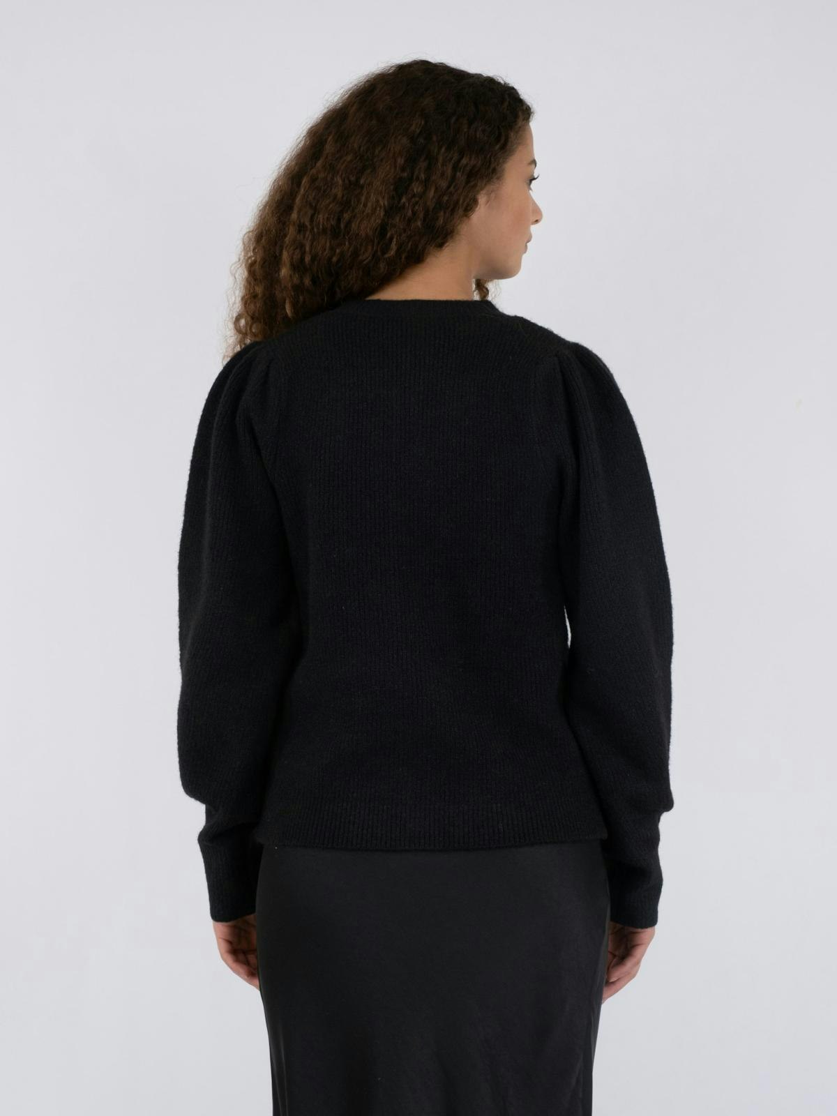 Neo Noir - Nuna Knit Cardigan (Black)