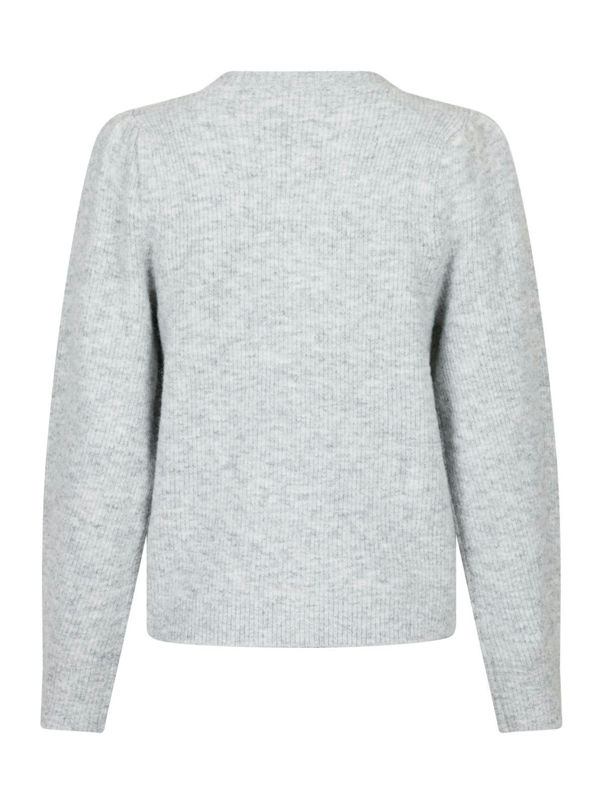 Neo Noir - Nuna Knit Cardigan (Light Gre Mel.)