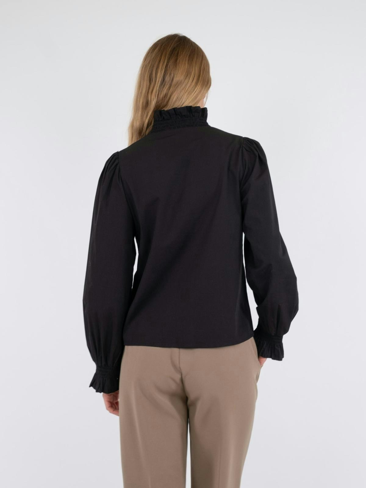Neo Noir - Brielle Solid Shirt (Black)