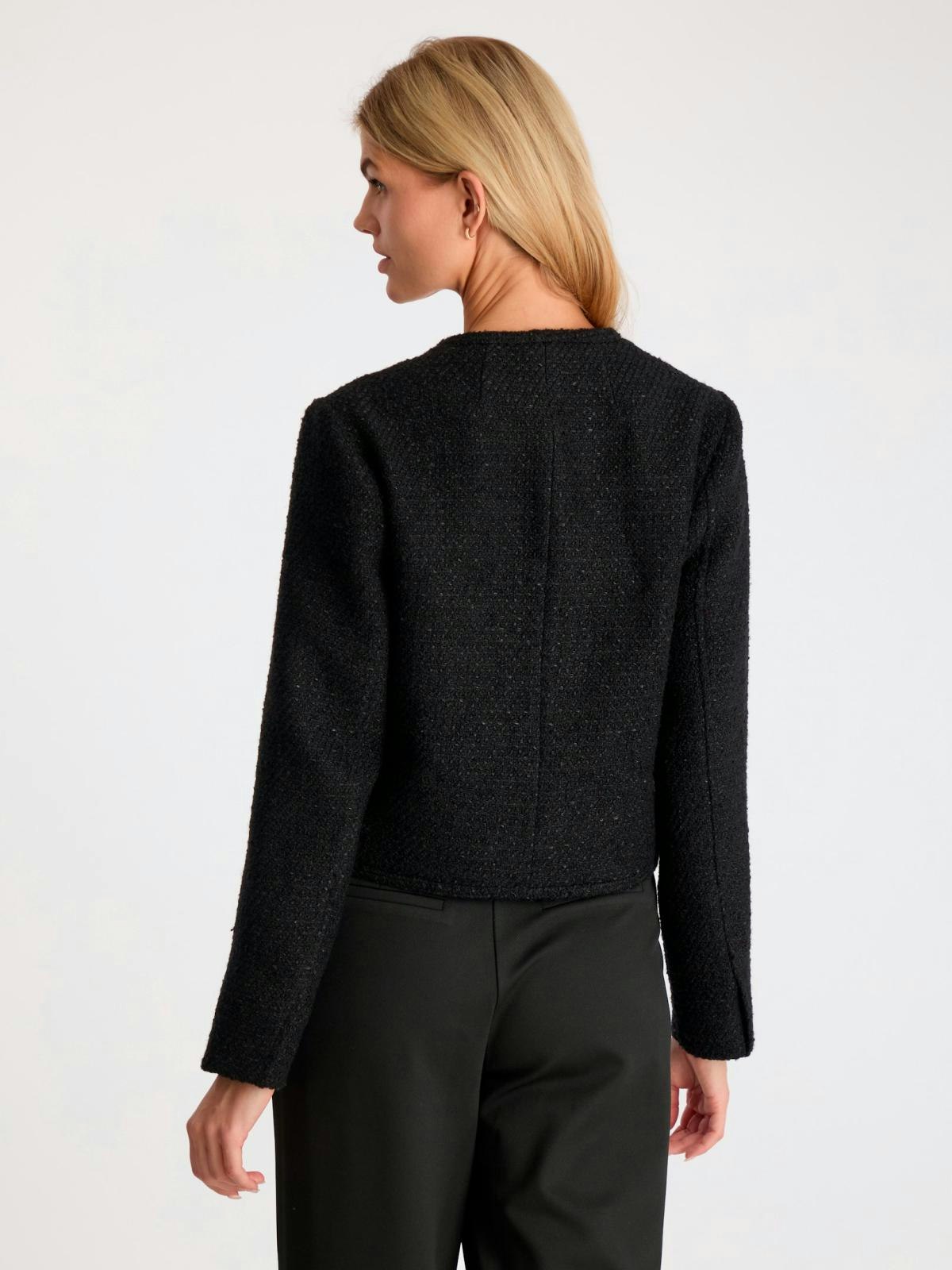 Neo Noir - Manua Boucle Jacket (Black)