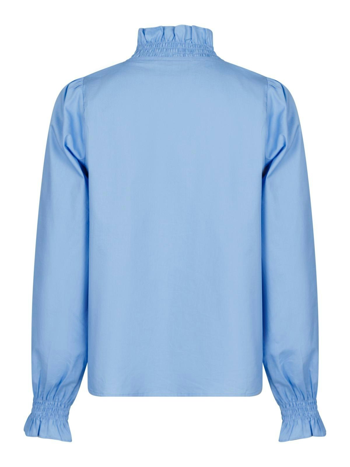 Neo Noir - Brielle Solid Shirt (Sky Blue)